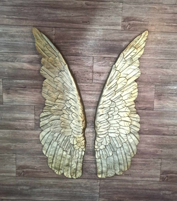 Панно крылья ангела бронза "Angel wings paradise"