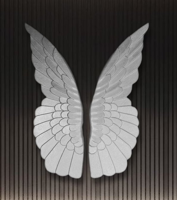 Крылья ангела на стену 80 см Little angel